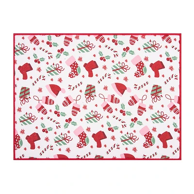 Tapis de Séchage pour Vaisselle Holiday Time