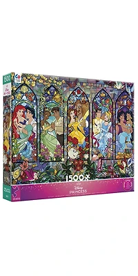 Ceaco Le puzzle Disney Princess Castle Royal Windows - en 1500 pièces