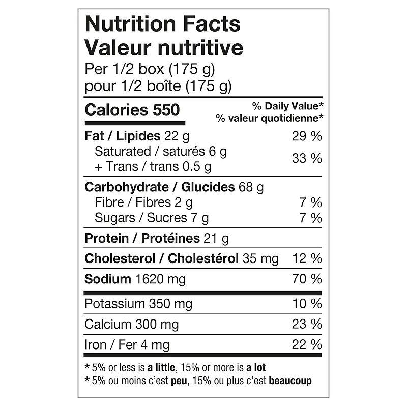 Coquilles Et Sauce Velveeta Deluxe 350g