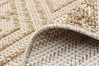 ECARPET Jute Style Area Rug for Bedroom, Living Room