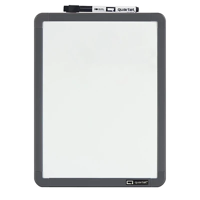 Quartet Dry-Erase Board, Non-Magnetic, Plastic Frame, Whiteboard, 11” x 8.5”, Dry-Erase Board