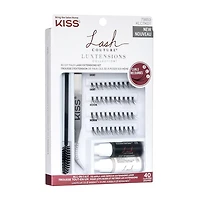 KISS Lash Couture Luxtension Collection - Kit - 40 Clusters, All-in-1 kit.