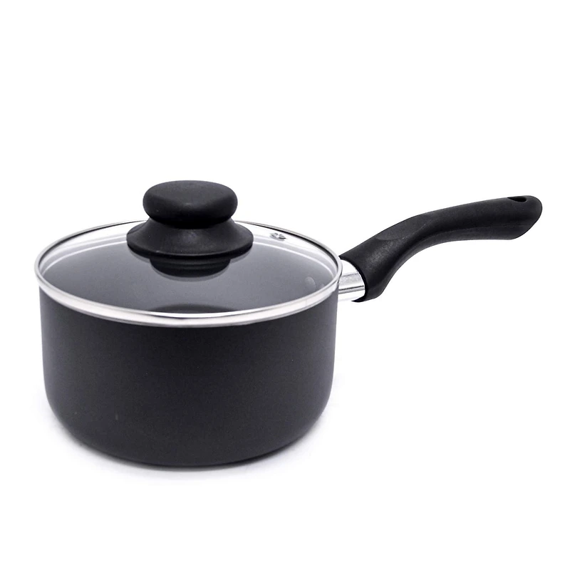 Starbasix Casserole de 1,6L (1,7Qt) avec couvercle Revêtement antiadhésif
