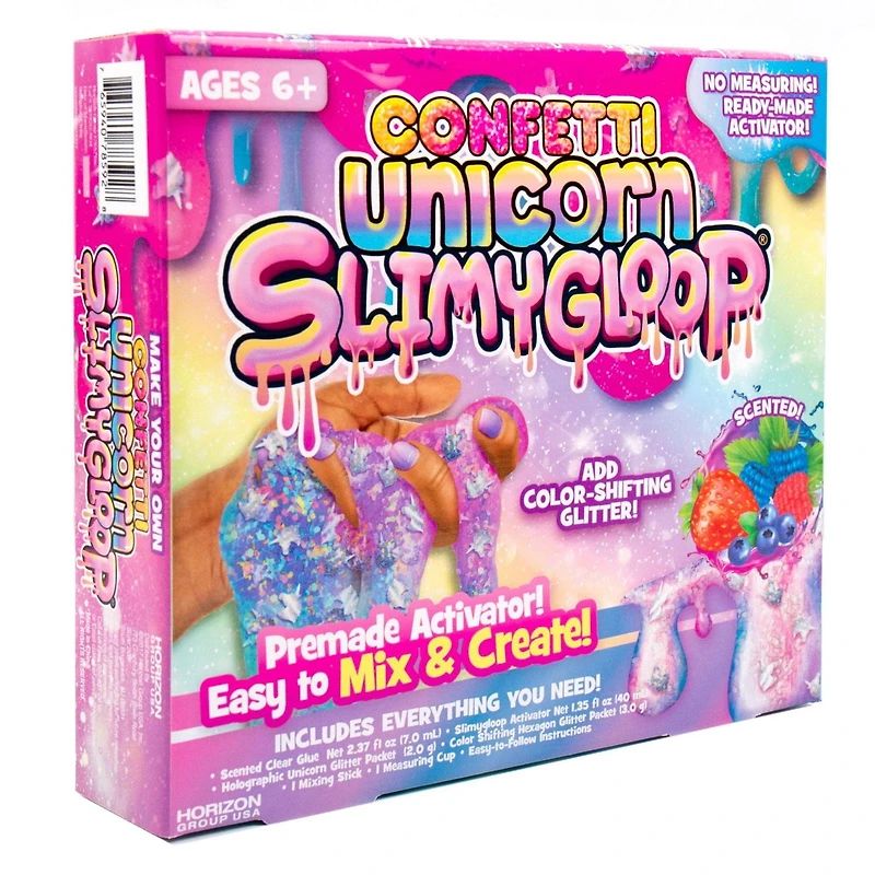 SLIMYGLOOP licorne confettis Substance gluante DIY
