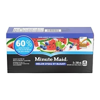 Minute Maid Myrtille pastèque, 200 ml, paquet de 8 200 x ml