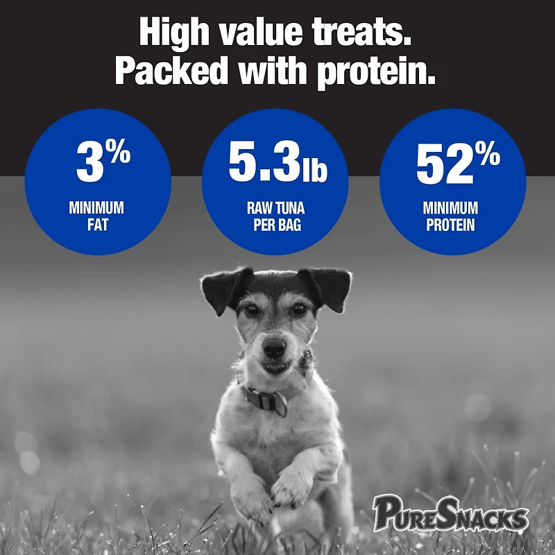 PureSnacks Air Dried Tuna Jerky for Dogs, 21.2oz | 601g