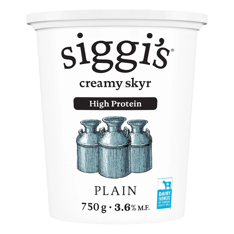Siggi's Yogourt Skyr Crémeux Nature 3,6 % 750g