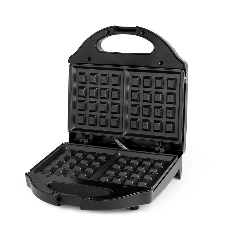 Salton gaufrier de style Belge - Noir, WM1075BK