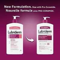 Lotion Lubriderm Advanced Moisture Therapy - Vitamine E, provitamine B5, procéramides, peau sèche, sans parfum 710 ml