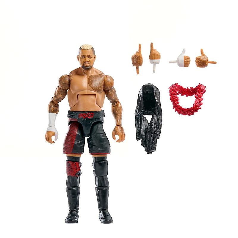 WWE-Grands Champions Solo Sikoa Collection Élite-Coffret