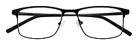 Bio Eyes Mens Prescription Eyeglasses, Pishing, Matte Black, 50-17-140