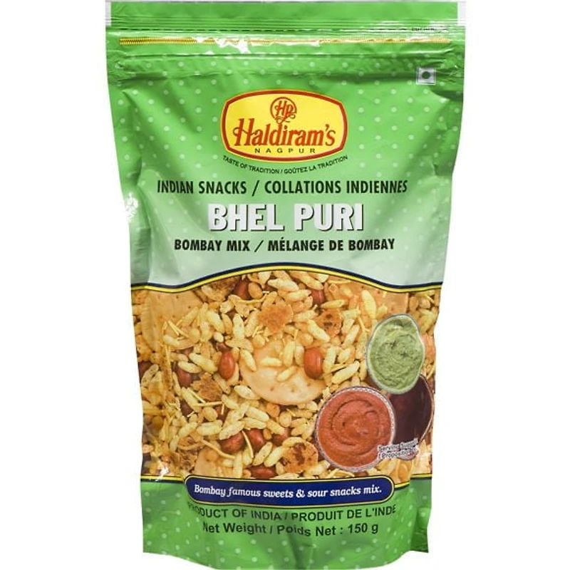 Haldirams Bhel Puri Mélange à grignoter aigre-doux