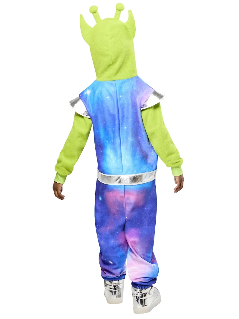 Costume Zipsters Tout-Confort d’Extraterrestre Cosmique pour Enfants par Rubies, Unisexe