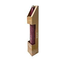Tapis de yoga imprimé de 5 mm GoZone avec bouteille d’eau de couleur unie – Combinaison vagues - rouge bordeaux