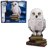 4D Build, Harry Potter Hedwig 3D Puzzle Model Kit 118 Pcs | Harry Potter Gifts Desk Decor | Building Toys | 3D Puzzles for Adults & Teens 12+