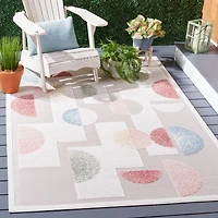SAFAVIEH Sarasota Toria Tapis Géométrique Intérieur/Extérieur
