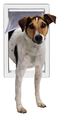 Perfect Pet Medium Plastic Pet Dog Door, 7" x 11 1/4" Pet Door