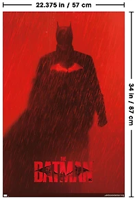 DC Comics Movie The Batman - Batman Teaser One Sheet Wall Poster, 22.375" x 34"