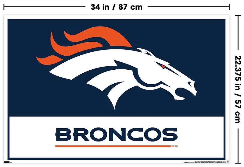 Logo 21 des Broncos de Denver de la NFL