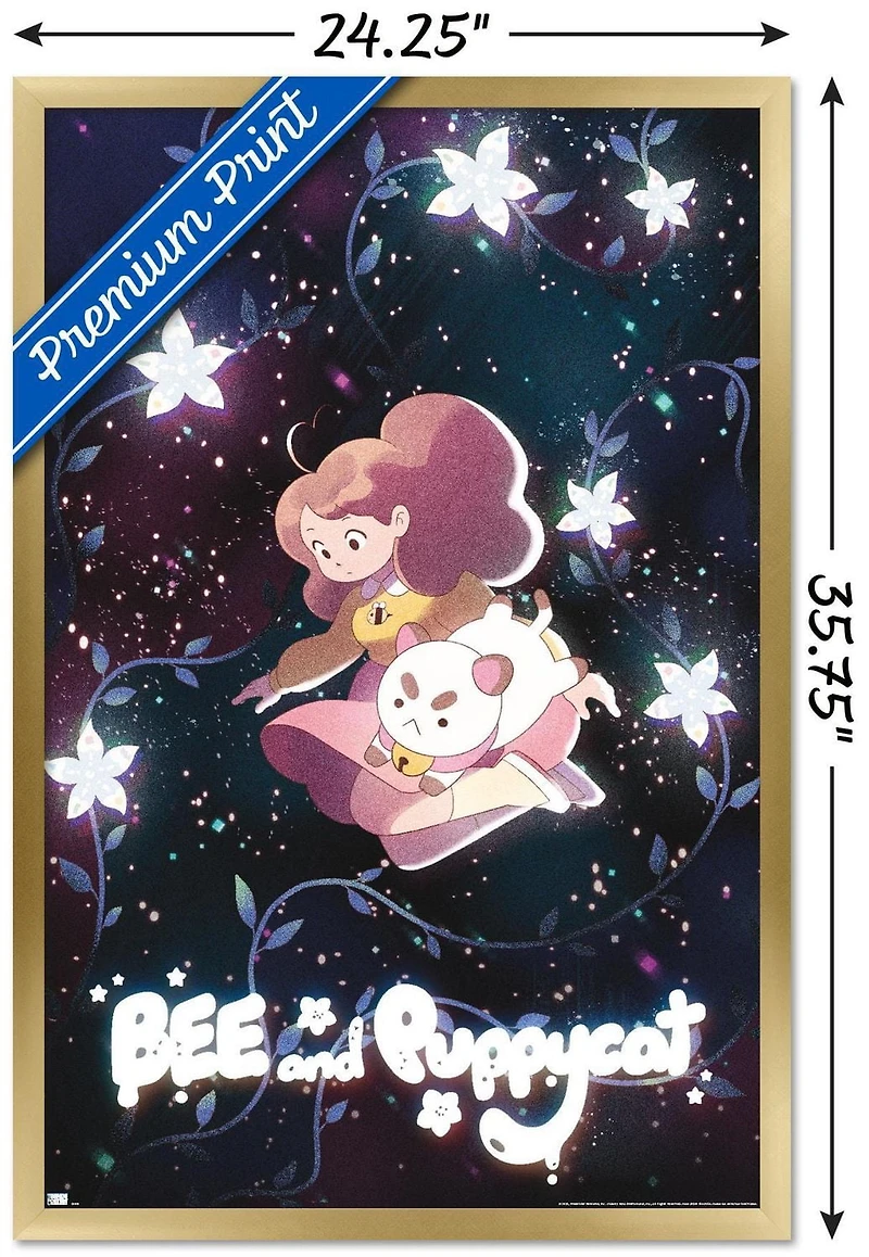 Bee And Puppycat - Space Flowers Key Art Wall Poster