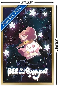 Bee And Puppycat - Space Flowers Key Art Wall Poster