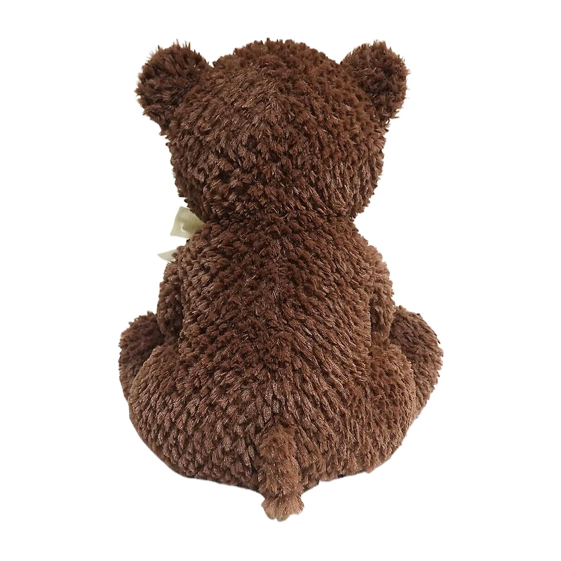 Kid Connection ours en peluche brun avec noeud en peluche Animal en peluche 18"