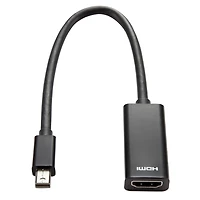 ONN ™ Mini Display Port to HDMI Adapter (Black)