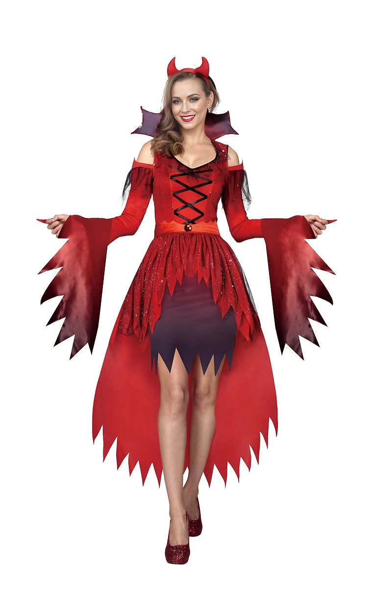 Partyholic Darling Devil costume for women, Large