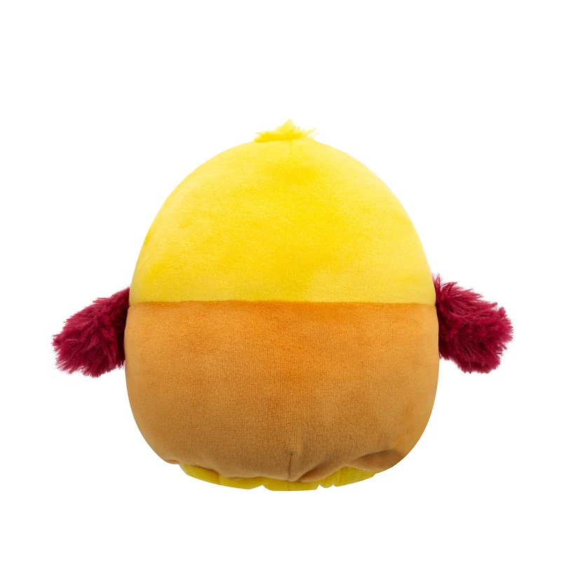 Squishmallows FlipAMallows Original 5-Inch Plush - Lancaster the Yellow Triceratops & Beck the Golden Pheasant - Little Ultrasoft Official Jazwares Plush