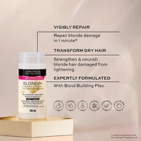 John Frieda Blonde+ Système Réparateur Traitement Pré-Shampooing | Fabriqué au Canada