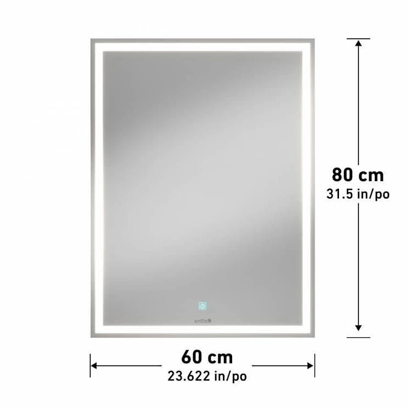 Artika Emeraude Miroir DEL Mural 24x32