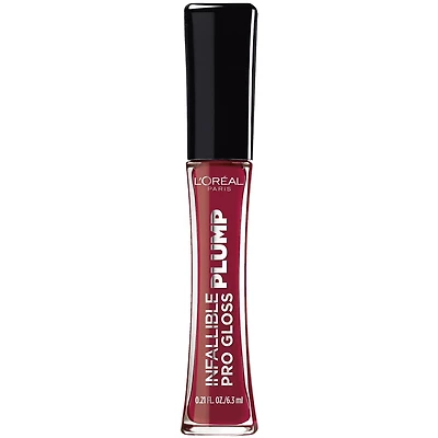L'Oreal Paris Infallible Pro-Gloss Lip Plumper with Hyaluronic Acid, Mirror 600, 0.21 fl. oz.