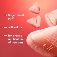 e.l.f. Cosmetics Houpette rose halo Un ensemble de 3