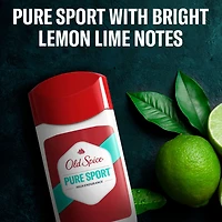 Antisudorifique et désodorisant Old Spice High Endurance pour hommes, protection de 48 heures, parfum Pure Sport 96 g