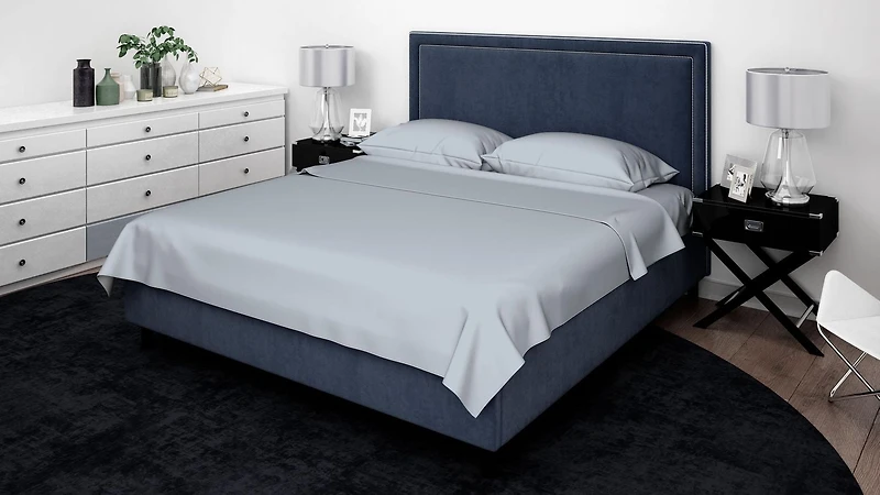 Ensemble de draps en coton biologique 600 fils Johnson Home