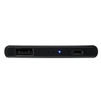 Batterie externe ultramince à 1 port de 4 000 mA h avec 1 charge supplémentaire