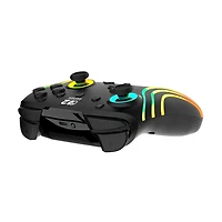 Turtle Beach Afterglow Wave Wireless RGB Gaming Controller (Black) - Officially Licensed for Nintendo Switch 2, Nintendo Switch - Customizable Lighting, TMR Sticks, RBG