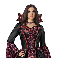 Costume de vampiresse de minuit pour femme G