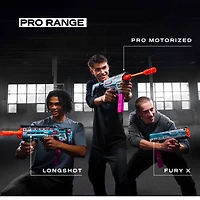 XSHOT SKINS Pro Series Fury-X by ZURU with 40 Darts, Air Pocket Technology Darts and Dart Storage, Outdoor Toy for Boys and Girls, Teens and Adults, Foam Blaster