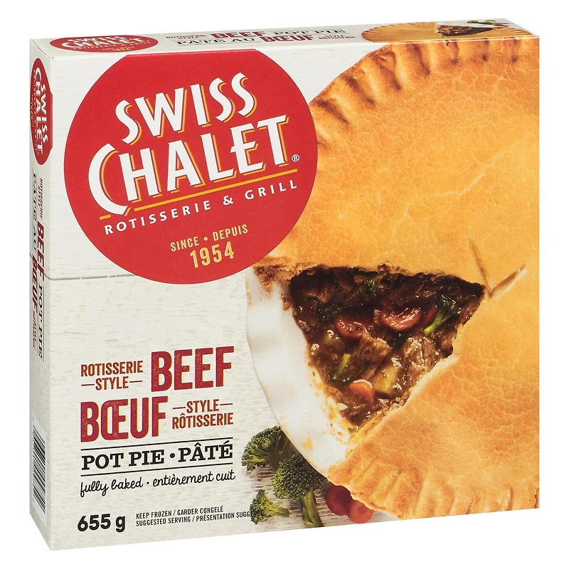 Swiss Chalet Rotisserie Style Beef Pot Pie, 655 g