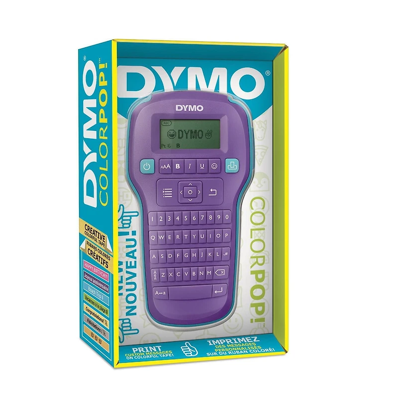 DYMO COLORPOP Couleur Label Maker, appareils portables, Violet