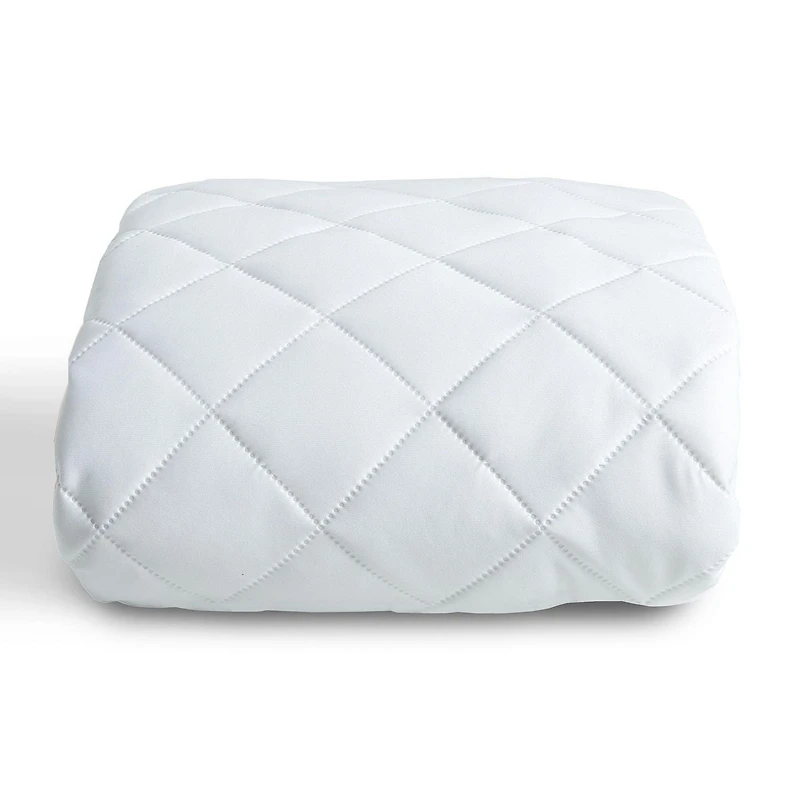 Mainstays Knitted Mattress Pad, Quilted, Stain Release, Anti-microbial, Size: Twin-Queen