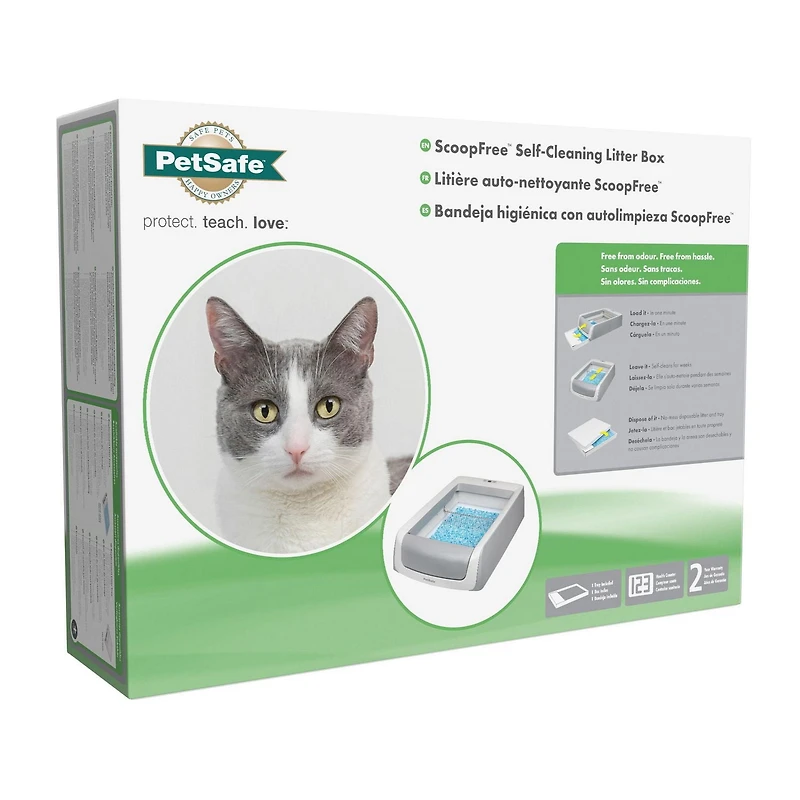 Bac à litière autonettoyant original PetSafe Scoopfree 1,5