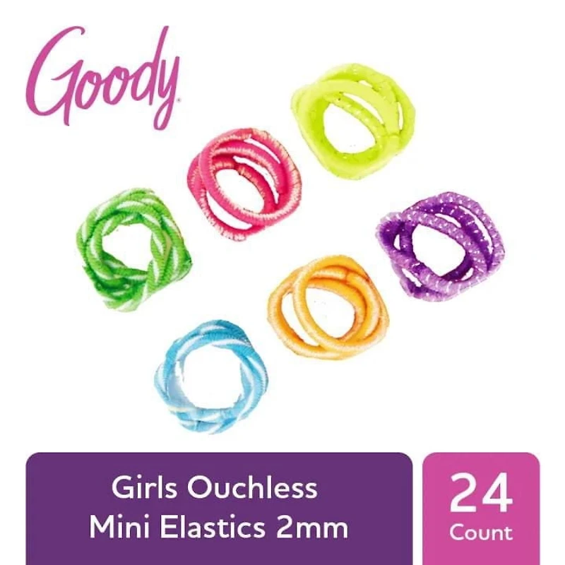 Goody Kids Ouchless Tray Elastics - 24 Ct