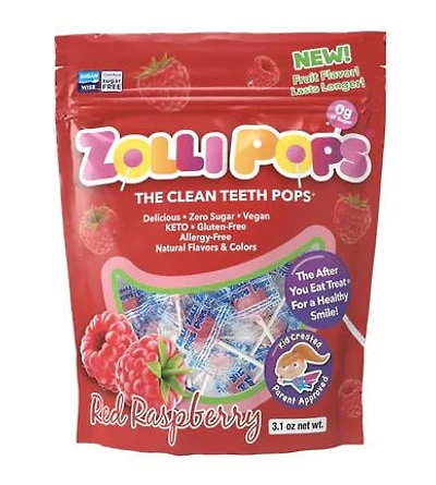 Zollipops Pochette Lollypops Framboise 88g Pochette Lollypops Framboise
