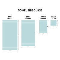 Mainstays Basics Solid Hand Towel, 100% Cotton, 16x26"
