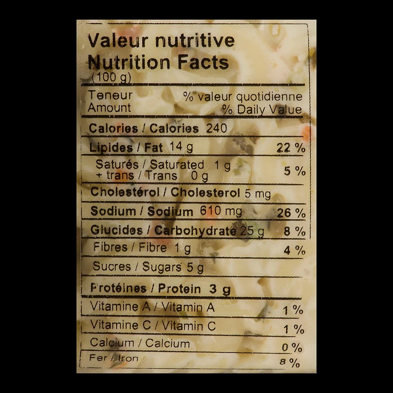 Massibec Macaroni Salad, 454 g