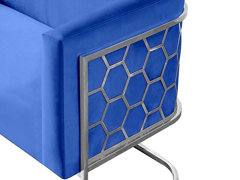 Canadian Cinderella Loveseat Blue