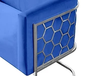 Canadian Cinderella Loveseat Blue
