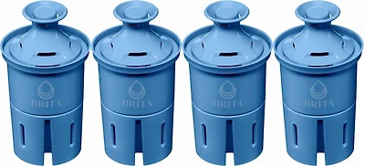 Brita Elite Replacement Filter, Reduces 30+ contaminants while keeping healthy minerals, WQA Certified to reduce Lead, Microplastics, Chromium and Chlorine, Lasts 6 months,